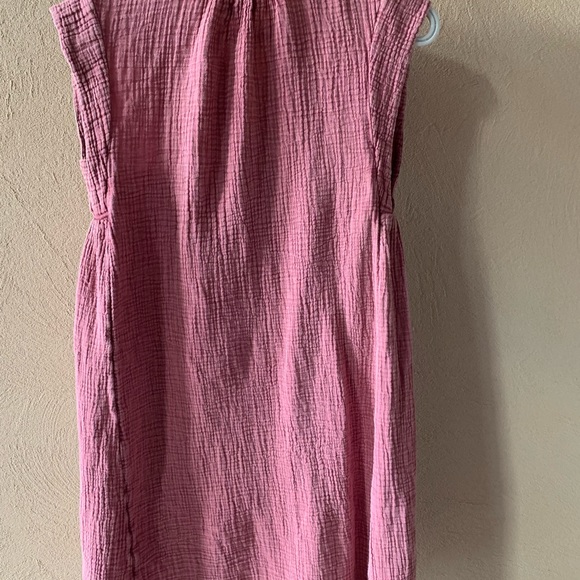 Faherty Dream Cotton Gauze Lucia Dress. - Picture 3 of 4